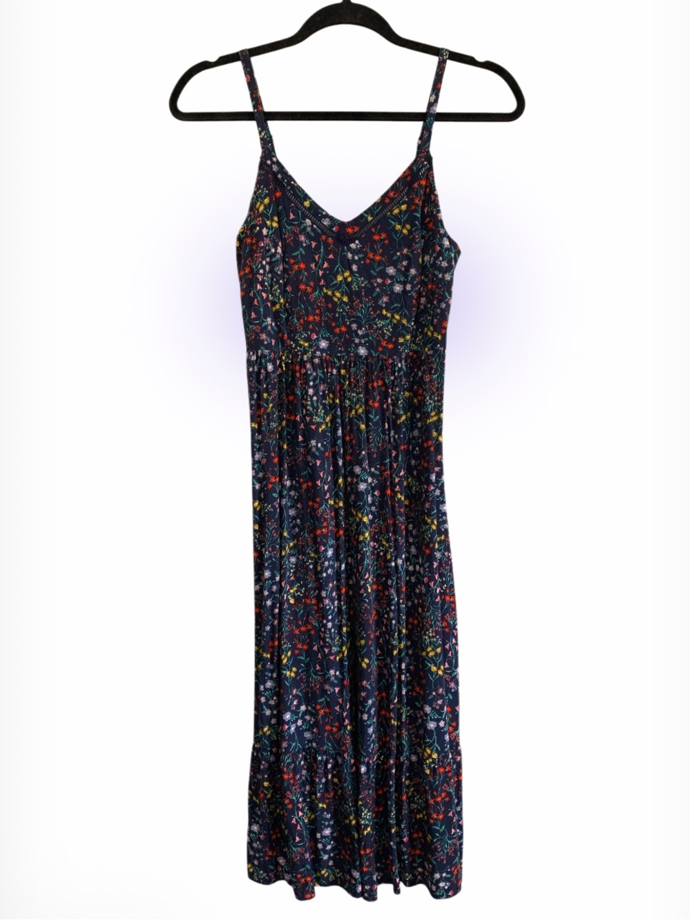 Old Navy Floral Print Sleeveless Dress